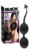 Вагінальні кульки чорні Black Velvets